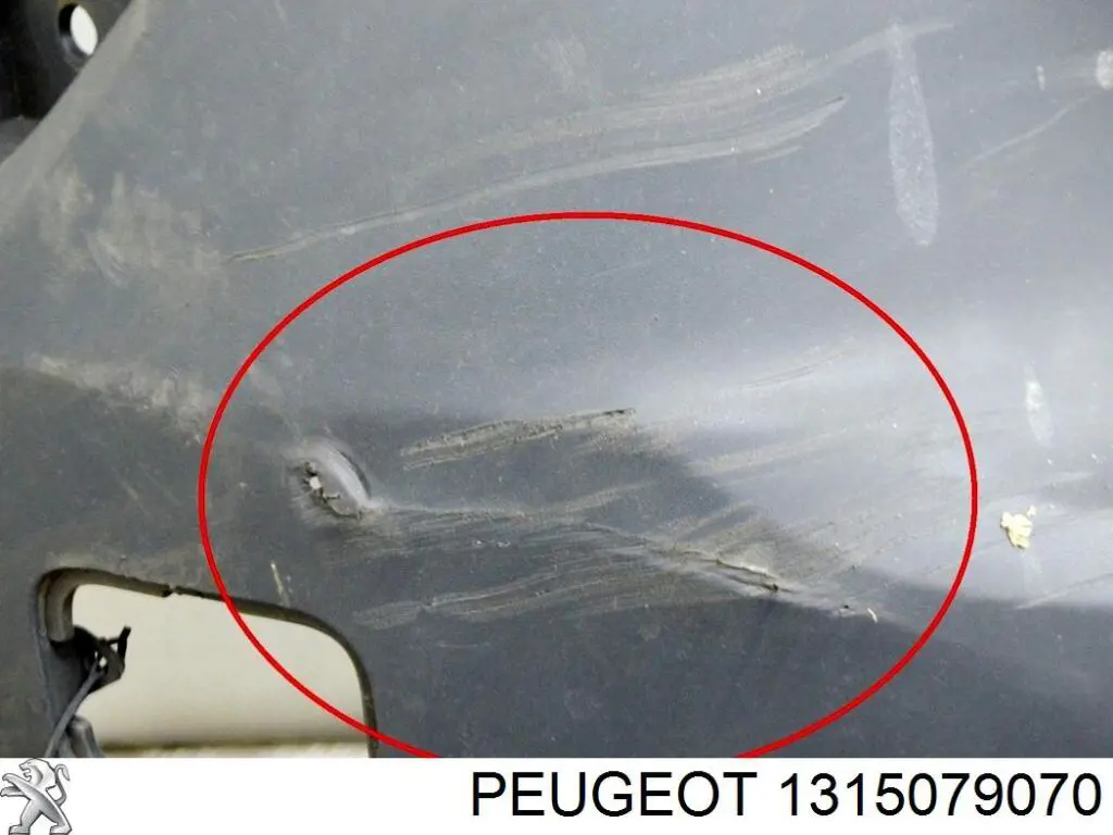 1315079070 Peugeot/Citroen Pára-choque dianteiro, parte direita