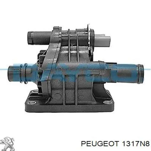 Compre 1317N8 Peugeot/Citroen Mangueira inferior do tanque de expansão