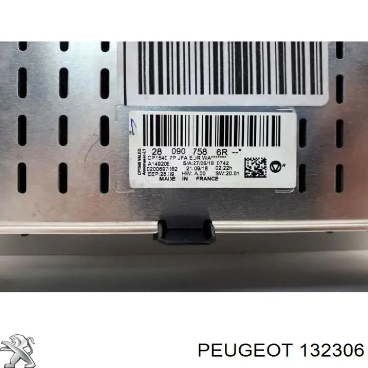132306 Peugeot/Citroen Tanque de expansão do sistema de esfriamento