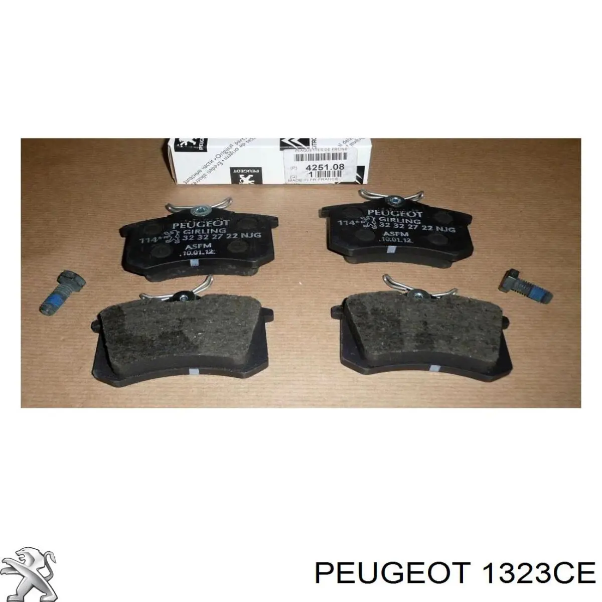 Compre 1323CE Peugeot/Citroen Tanque de expansão do sistema de esfriamento
