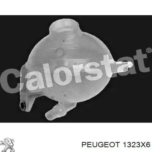 1323X6 Peugeot/Citroen Tanque de expansão do sistema de esfriamento
