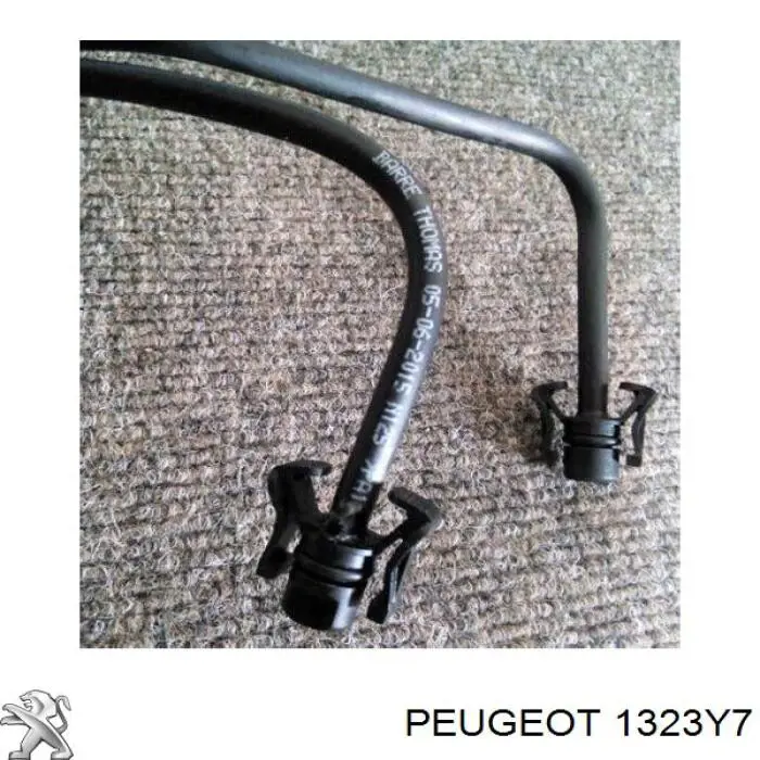 Compre 1400614680 Fiat/Alfa/Lancia Mangueira superior do tanque de expansão