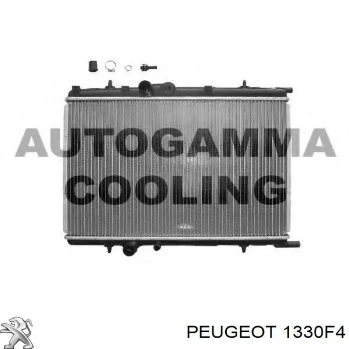 Radiador de esfriamento de motor Peugeot/Citroen 1330F4 preço, a partir de 57,69 USD