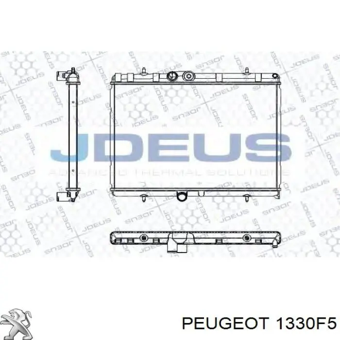Radiador de esfriamento de motor Peugeot/Citroen 1330F5 preço, a partir de 69,17 USD