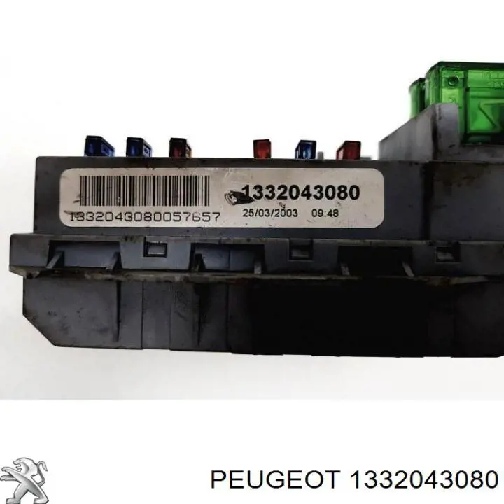 Unidade de dispositivos de segurança Peugeot/Citroen 1332043080