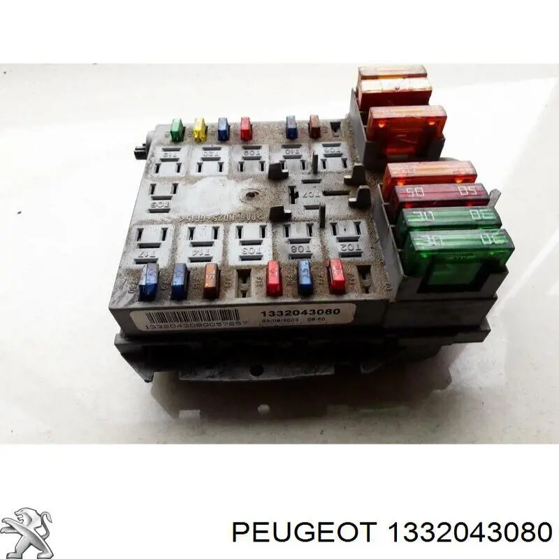 1332043080 Peugeot/Citroen Unidade de dispositivos de segurança