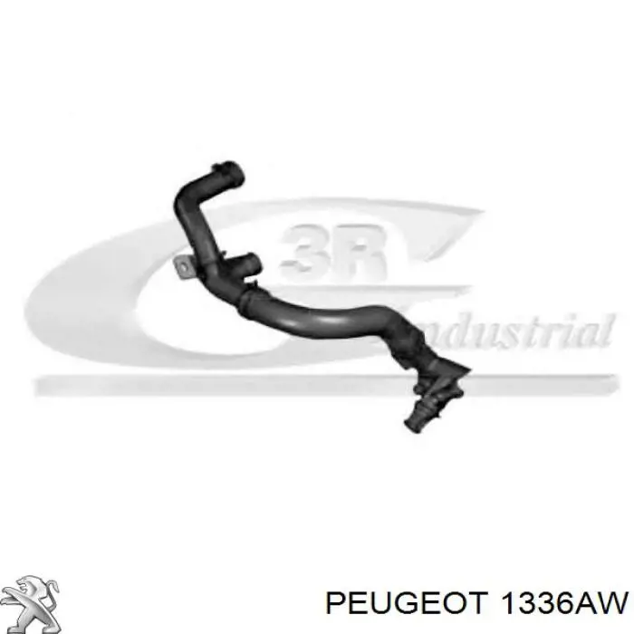 1336AW Peugeot/Citroen Mangueira (cano derivado) do sistema de esfriamento