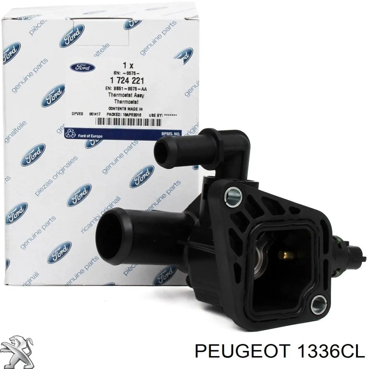 Compre 1336CL Peugeot/Citroen Caixa do termostato