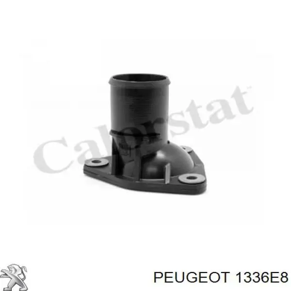 Compre 1336E8 Peugeot/Citroen Flange do sistema de esfriamento (união em T)
