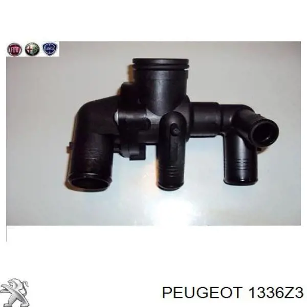 Caixa do termostato Peugeot/Citroen 1336Z3