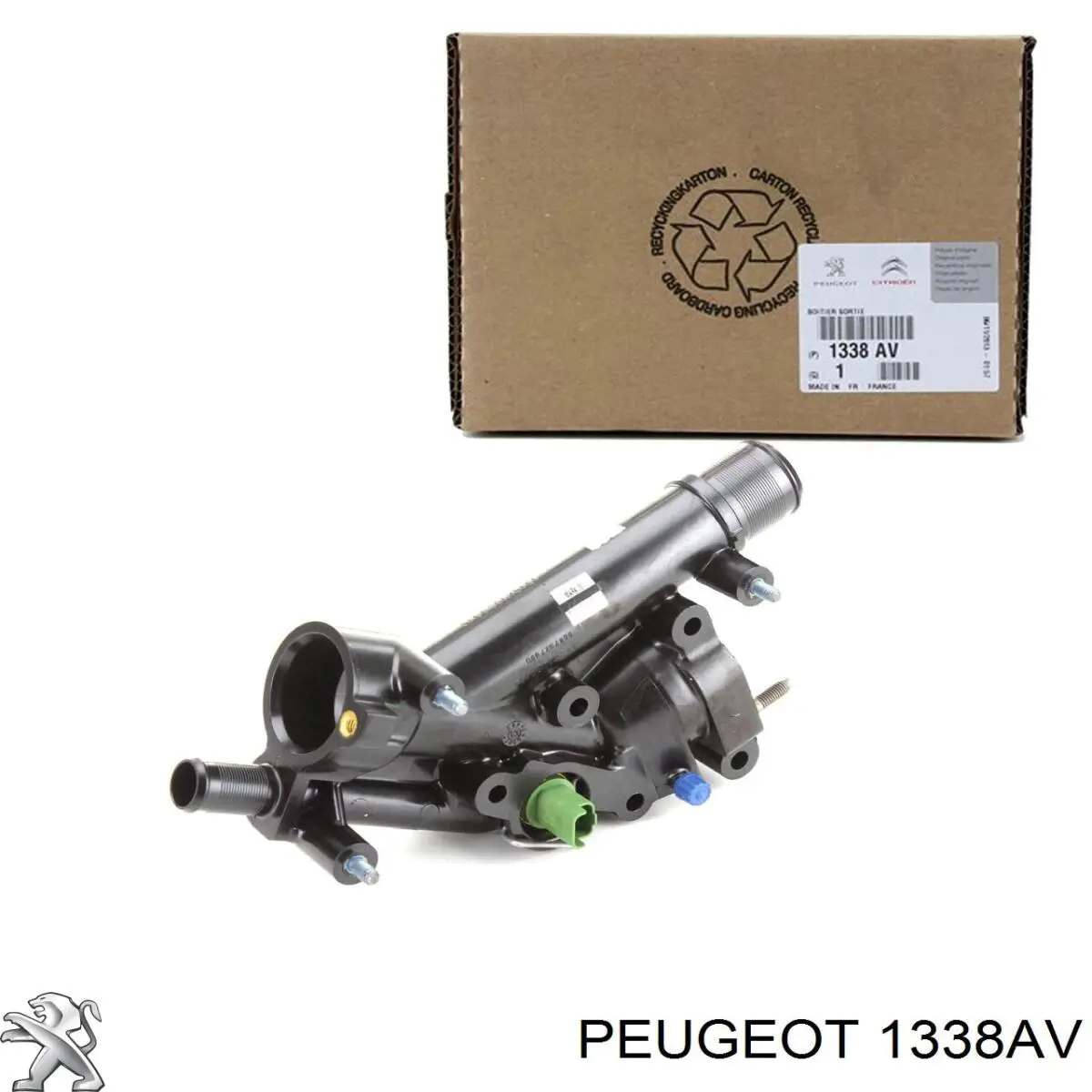 Compre 1338AV Peugeot/Citroen Caixa do termostato