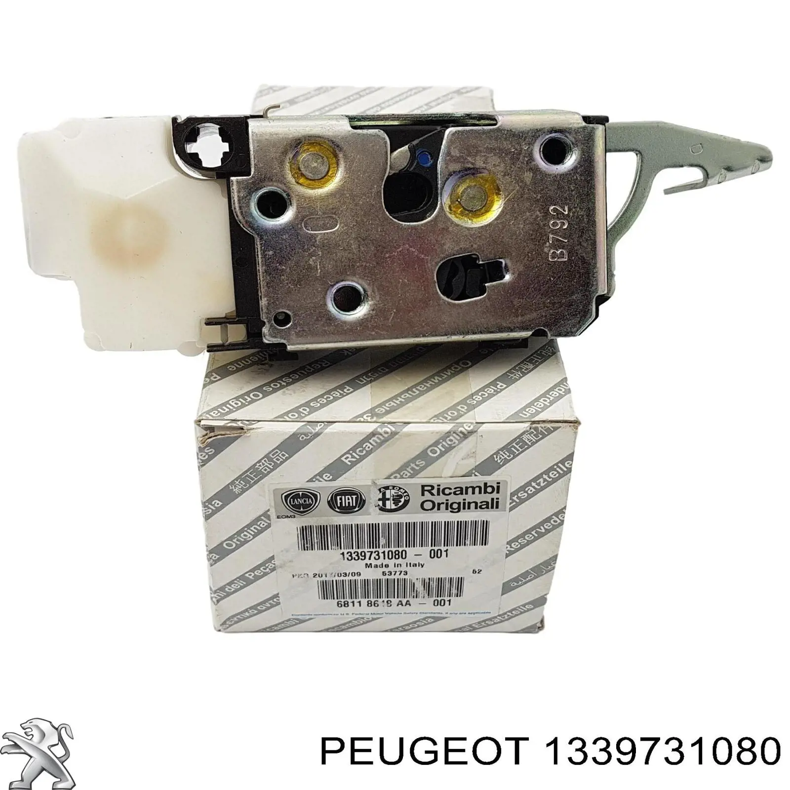 Fecho da porta traseira direita batente Fiat/Alfa/Lancia 1339731080 preço, a partir de 146,05 USD