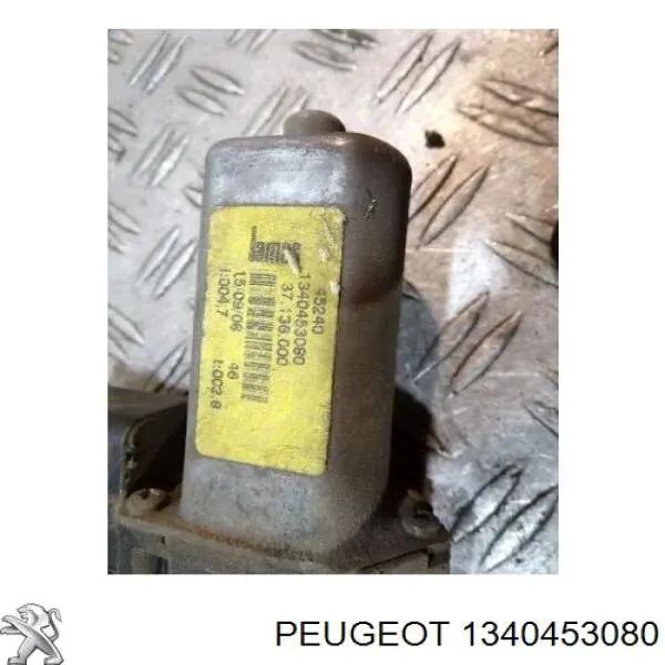 1340453080 Peugeot/Citroen Mecanismo de acionamento de vidro da porta dianteira esquerda