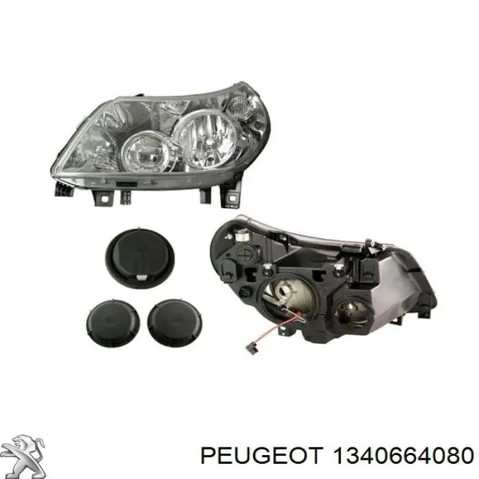 Compre 1340664080 Peugeot/Citroen Luz esquerda