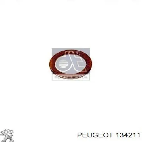 134211 Peugeot/Citroen Vedante (anel) de mangueira de esfriamento de turbina, de fornecimento