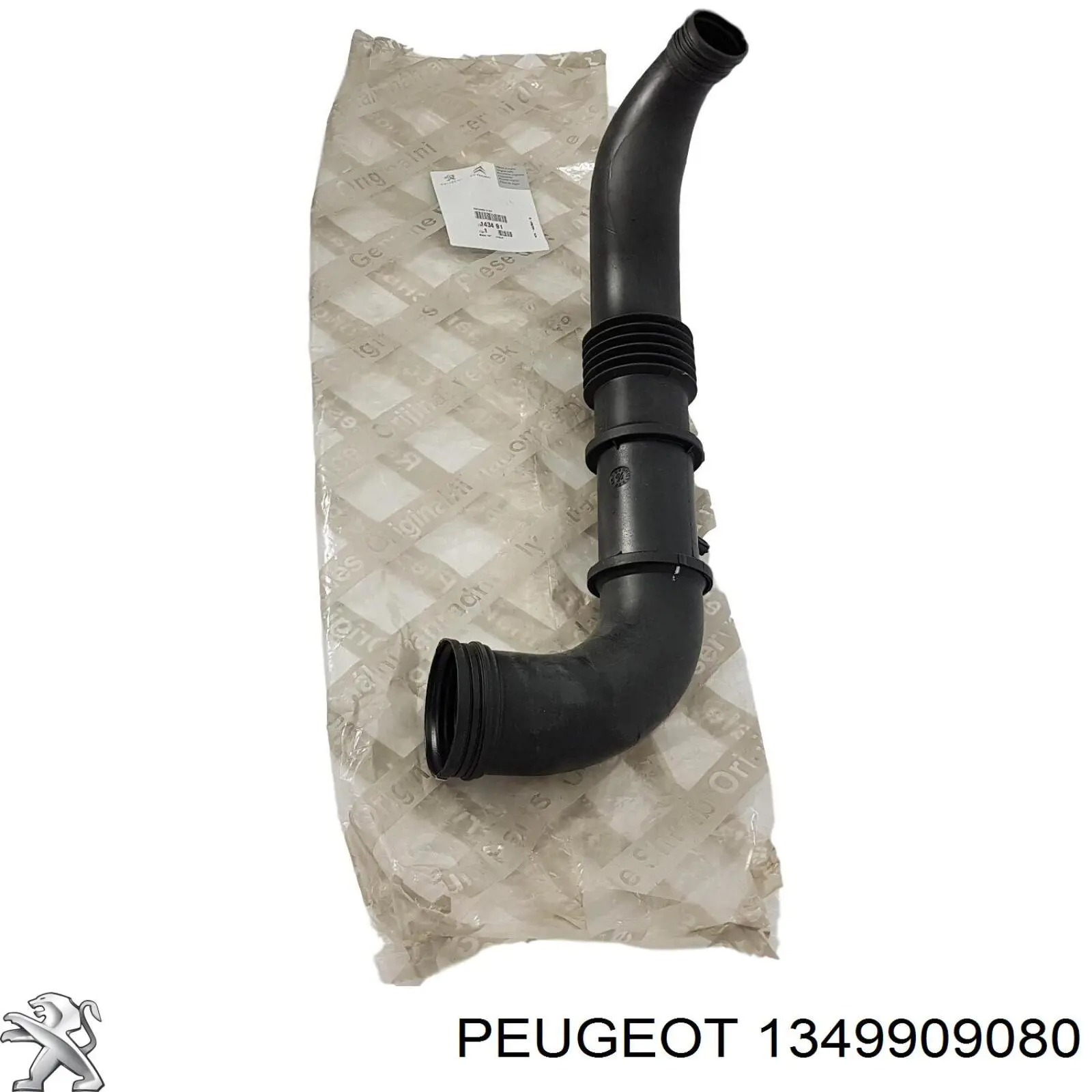 1369007080 Peugeot/Citroen Cano derivado de ar, saída de filtro de ar
