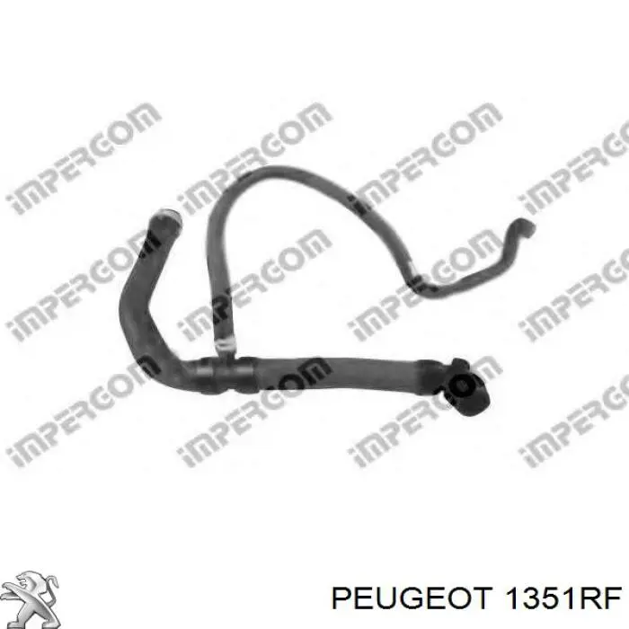 Mangueira (cano derivado) inferior do radiador de esfriamento Peugeot/Citroen 1351RF preço, a partir de 52,31 USD