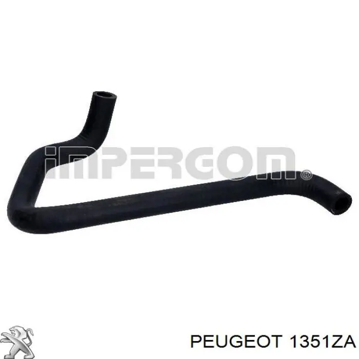 Compre 1351ZA Peugeot/Citroen Mangueira (cano derivado) do sistema de esfriamento