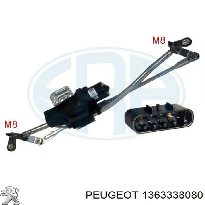 Trapézio de limpador pára-brisas Peugeot/Citroen 1363338080 preço, a partir de 105,56 USD