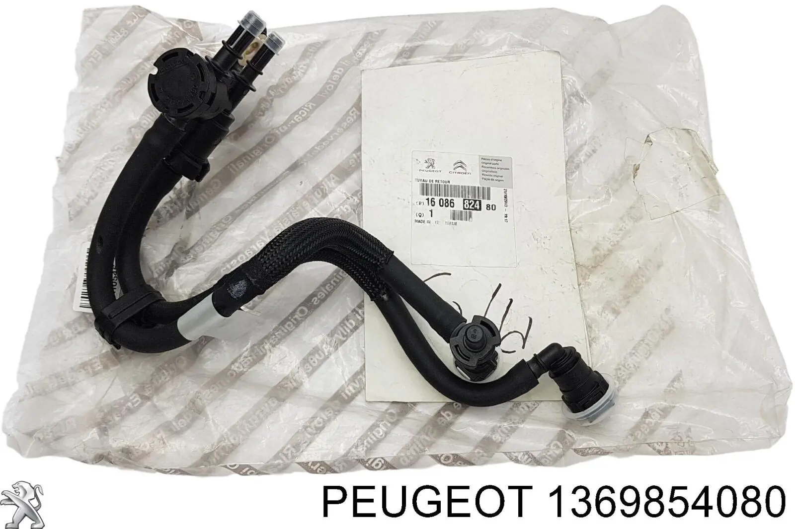 Compre 1369854080 Fiat/Alfa/Lancia Tubo de combustível desde a bomba de bombeio de combustível até a Bomba de Combustível de Pressão Alta