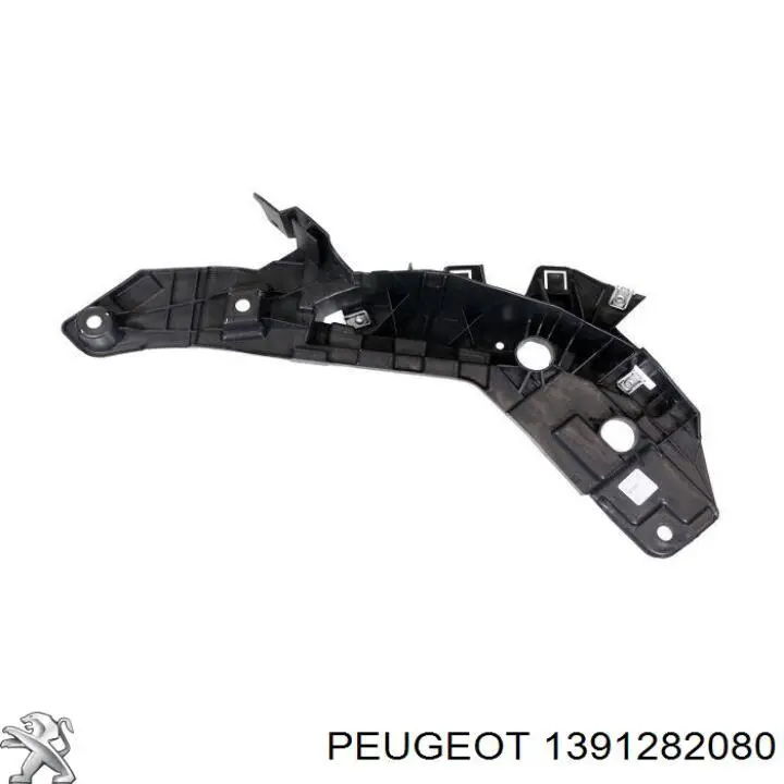 1626195680 Peugeot/Citroen Consola do pára-choque dianteiro direito