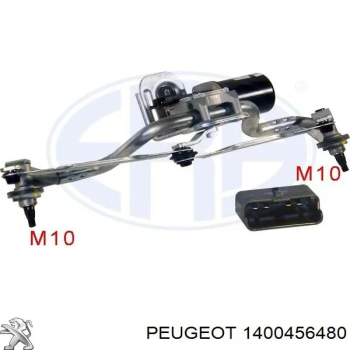 1400456480 Peugeot/Citroen Trapézio de limpador pára-brisas