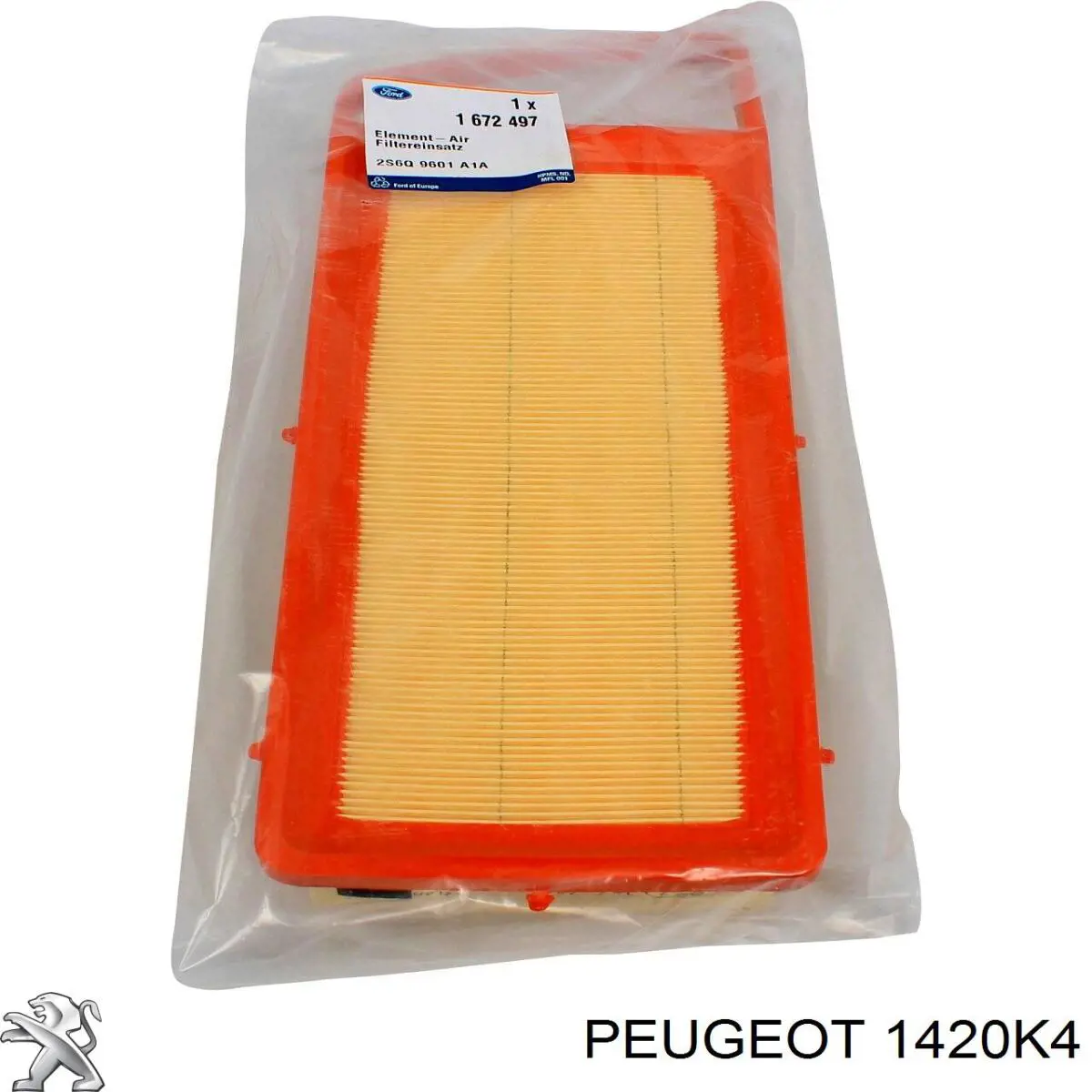 Caixa de filtro de ar, parte superior Peugeot/Citroen 1420K4 preço, a partir de 10,71 USD