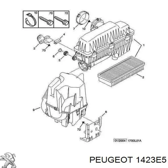 1423E5 Peugeot/Citroen 