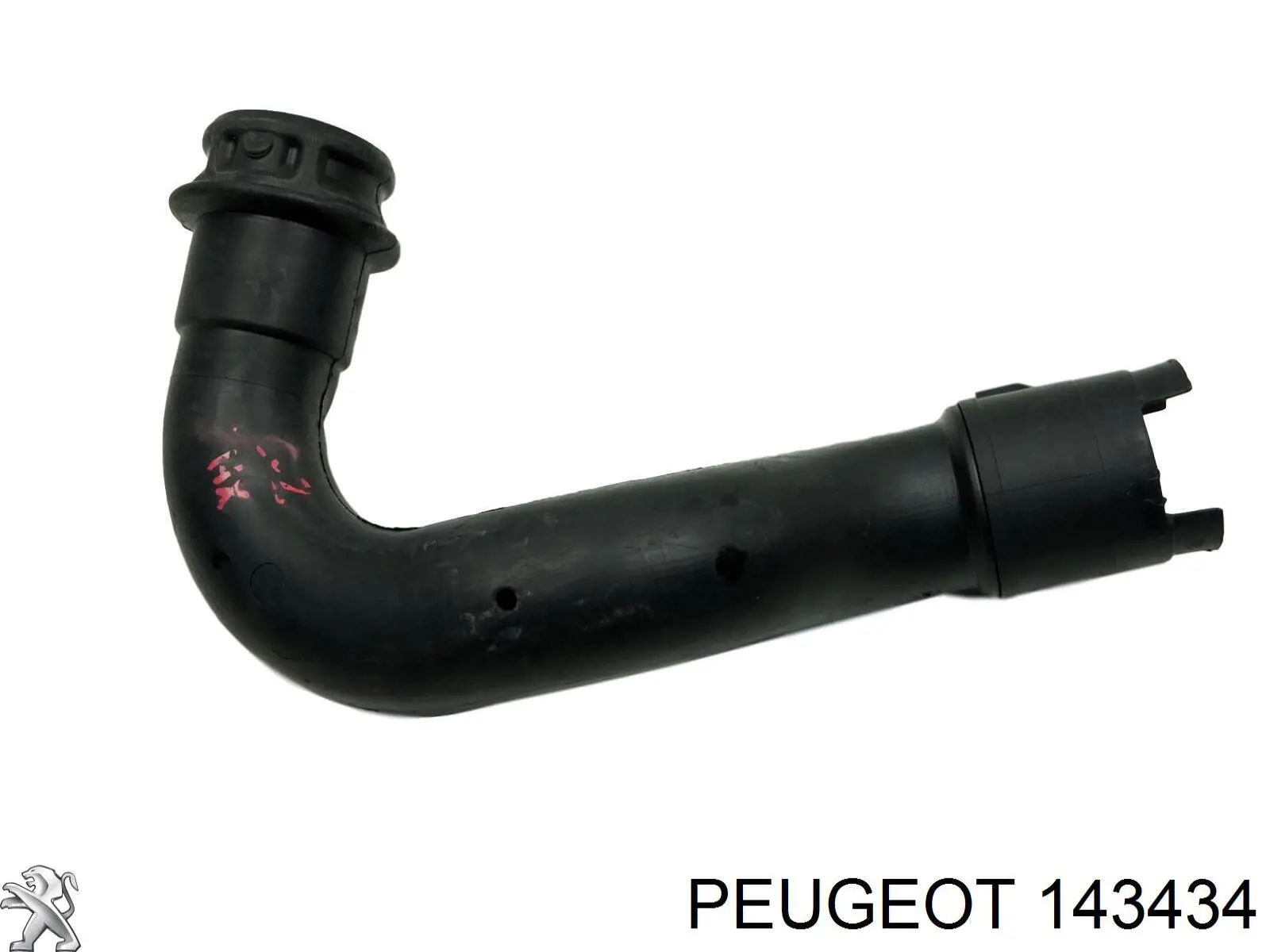 143434 Peugeot/Citroen Cano derivado de ar, entrada de filtro de ar