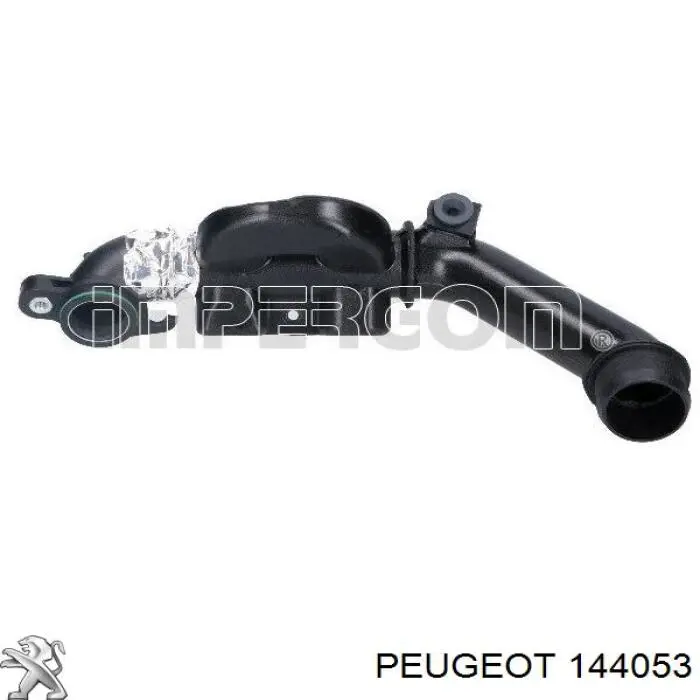 144053 Peugeot/Citroen Silenciador (ressonador) dos gases de turbina