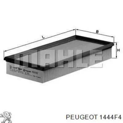 Filtro de ar Peugeot/Citroen 1444F4 preço, a partir de 8,66 USD