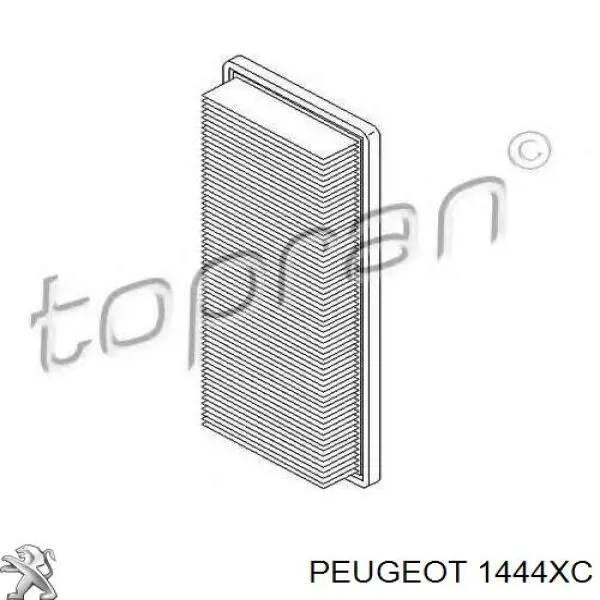 Compre 1444XC Peugeot/Citroen Filtro de ar