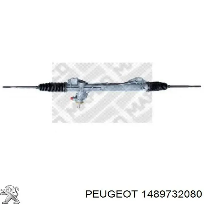 1489732080 Peugeot/Citroen Cremalheira da direção