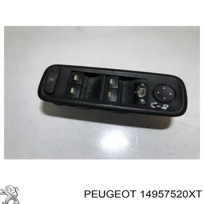Unidade de botões dianteira esquerda de controlo de elevador de vidro Peugeot/Citroen 6554CJ preço, a partir de 39,85 USD
