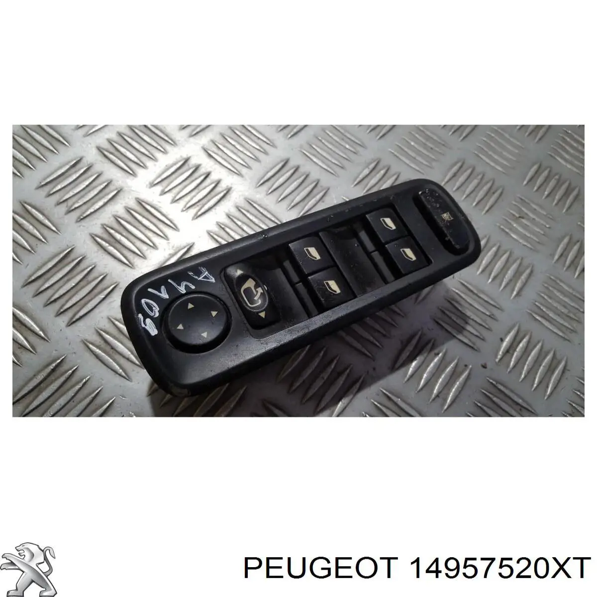 Compre 96531123XT Peugeot/Citroen Unidade de botões dianteira esquerda de controlo de elevador de vidro