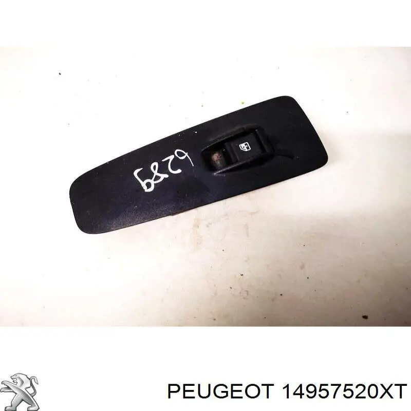 Compre 96531123XT Peugeot/Citroen Unidade de botões dianteira esquerda de controlo de elevador de vidro