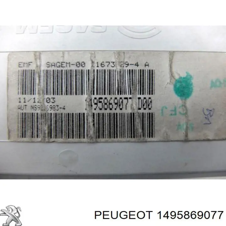  Peugeot/Citroen 1495869077 preço, a partir de 54,48 USD