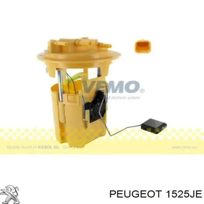 1525JE Peugeot/Citroen Módulo de bomba de combustível com sensor do nível de combustível