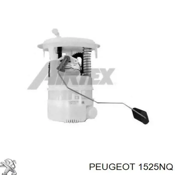 1525NQ Peugeot/Citroen Módulo de bomba de combustível com sensor do nível de combustível