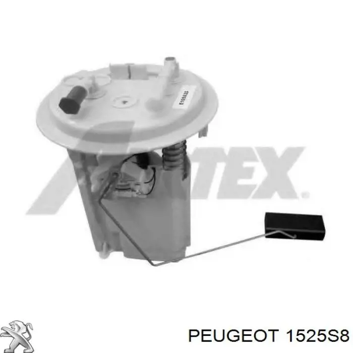 1525S8 Peugeot/Citroen Sensor do nível de combustível no tanque