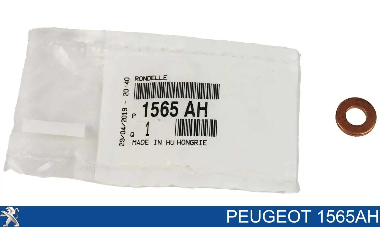 1565AH Peugeot/Citroen Anel (arruela) do injetor de ajuste