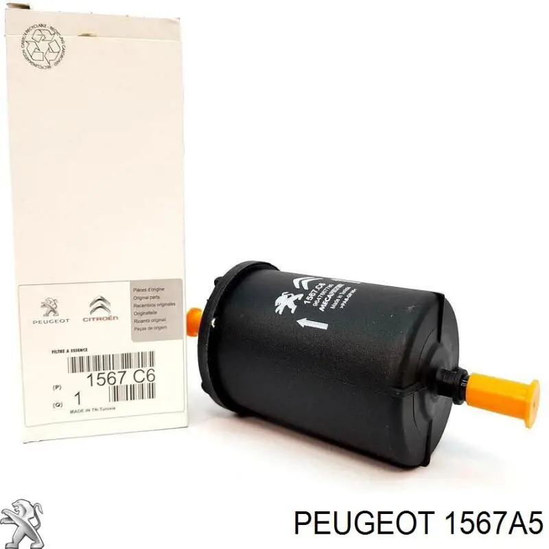 1567A5 Peugeot/Citroen Filtro de combustível