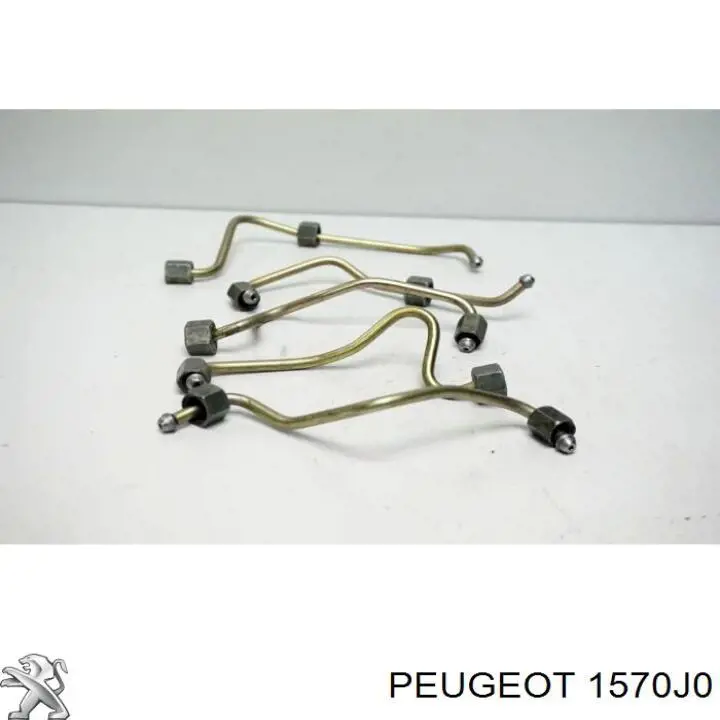 1570J0 Peugeot/Citroen Tubo de combustível, desde a Bomba de Combustível de Pressão Alta até a sonda de combustível