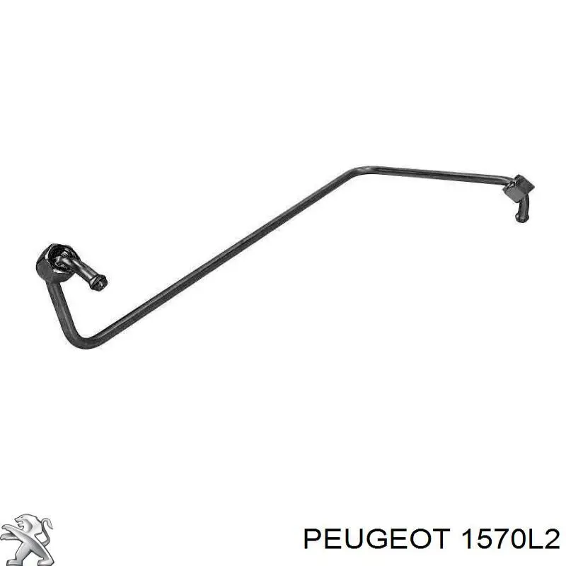 9659324980 Fiat/Alfa/Lancia Tubo de combustível, desde a Bomba de Combustível de Pressão Alta até a sonda de combustível