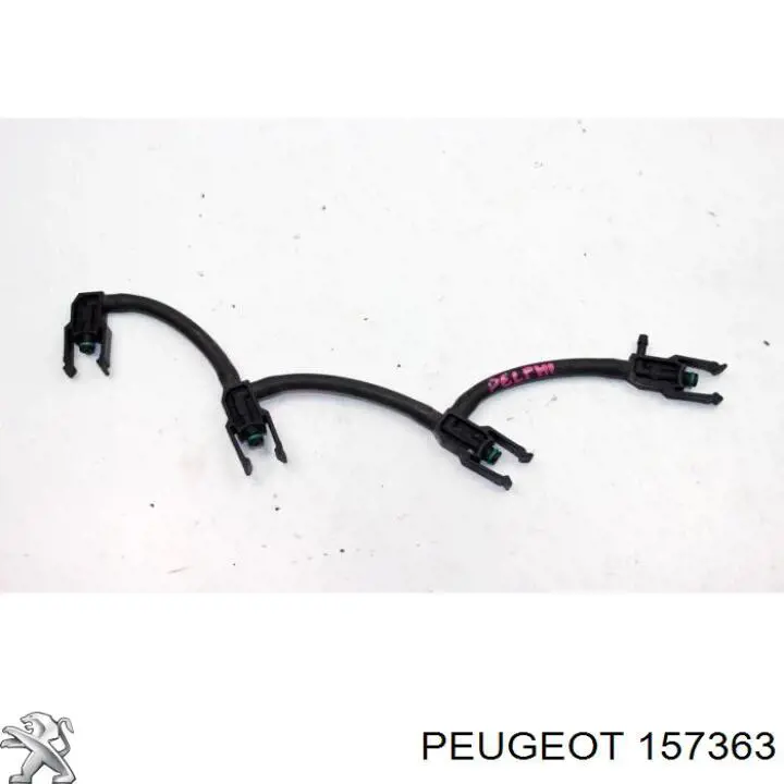 Tubo de combustível, inverso desde os injetores Peugeot/Citroen 157363 preço, a partir de 3,99 USD