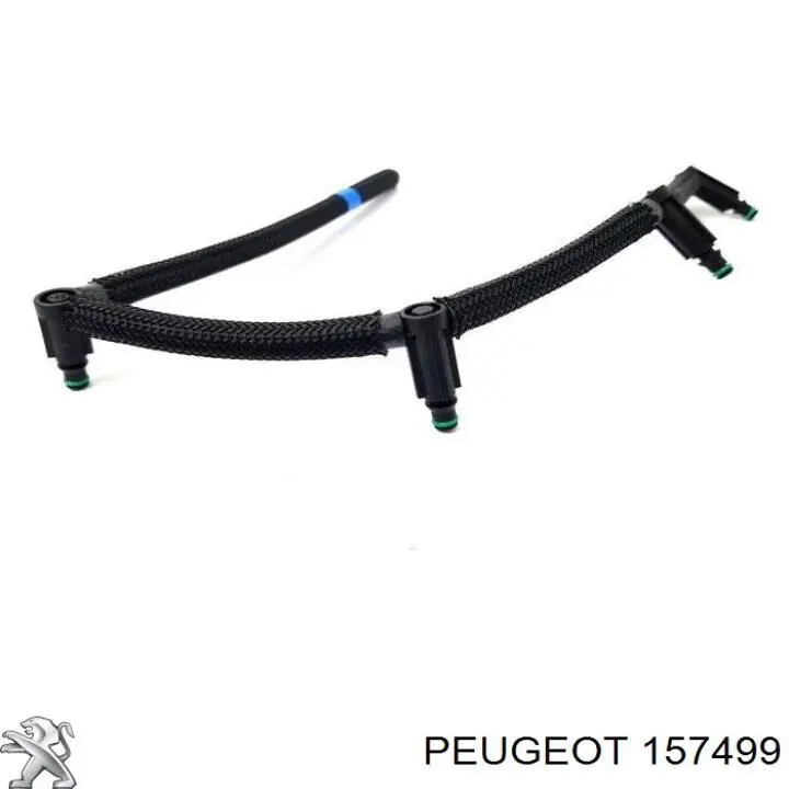 Compre 157499 Peugeot/Citroen Tubo de combustível, inverso desde os injetores