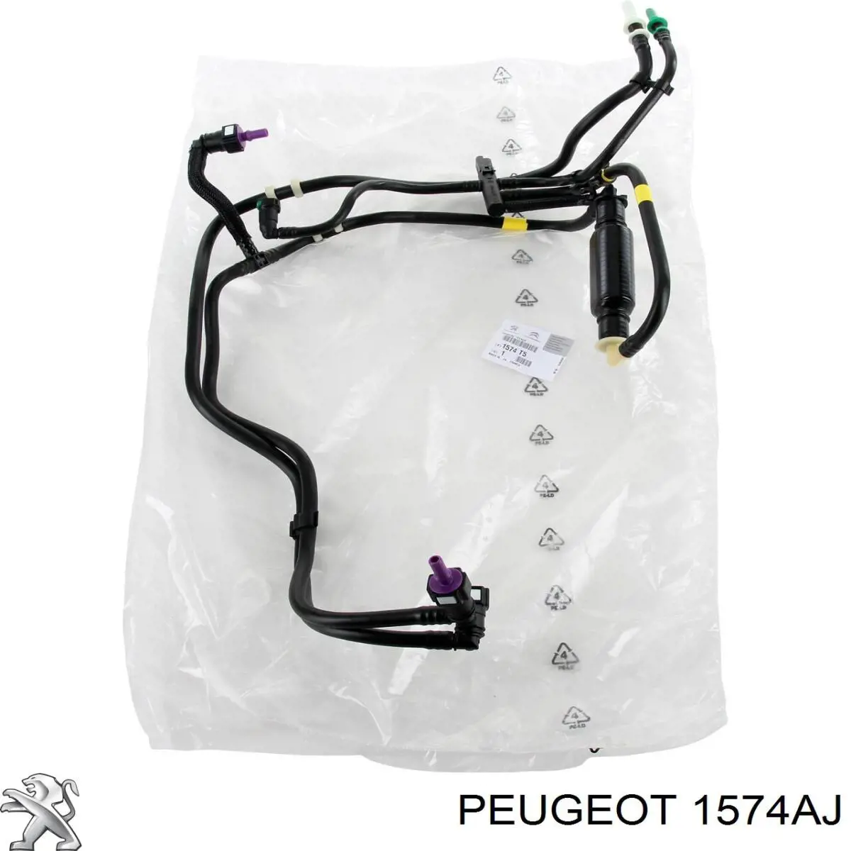 Tubo de combustível, inverso desde os injetores Peugeot/Citroen 1574AJ preço, a partir de 36,32 USD