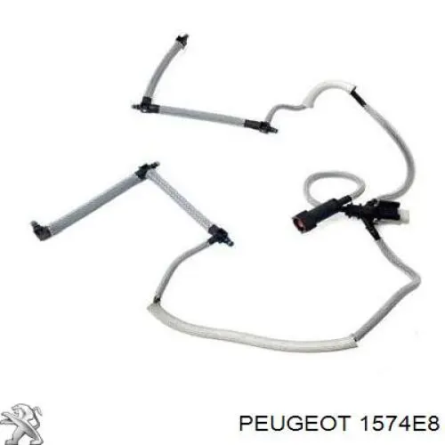 Tubo de combustível, inverso desde os injetores Peugeot/Citroen 1574E8 preço, a partir de 57,56 USD