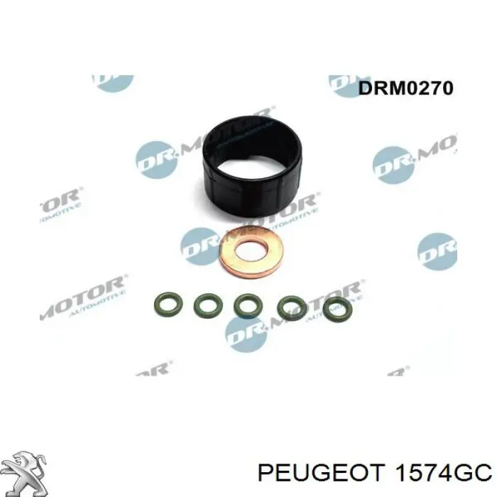 Vedante anular de tubo de ligação de retorno de mangueira do injetor Peugeot/Citroen 1574GC preço, a partir de 7,87 USD