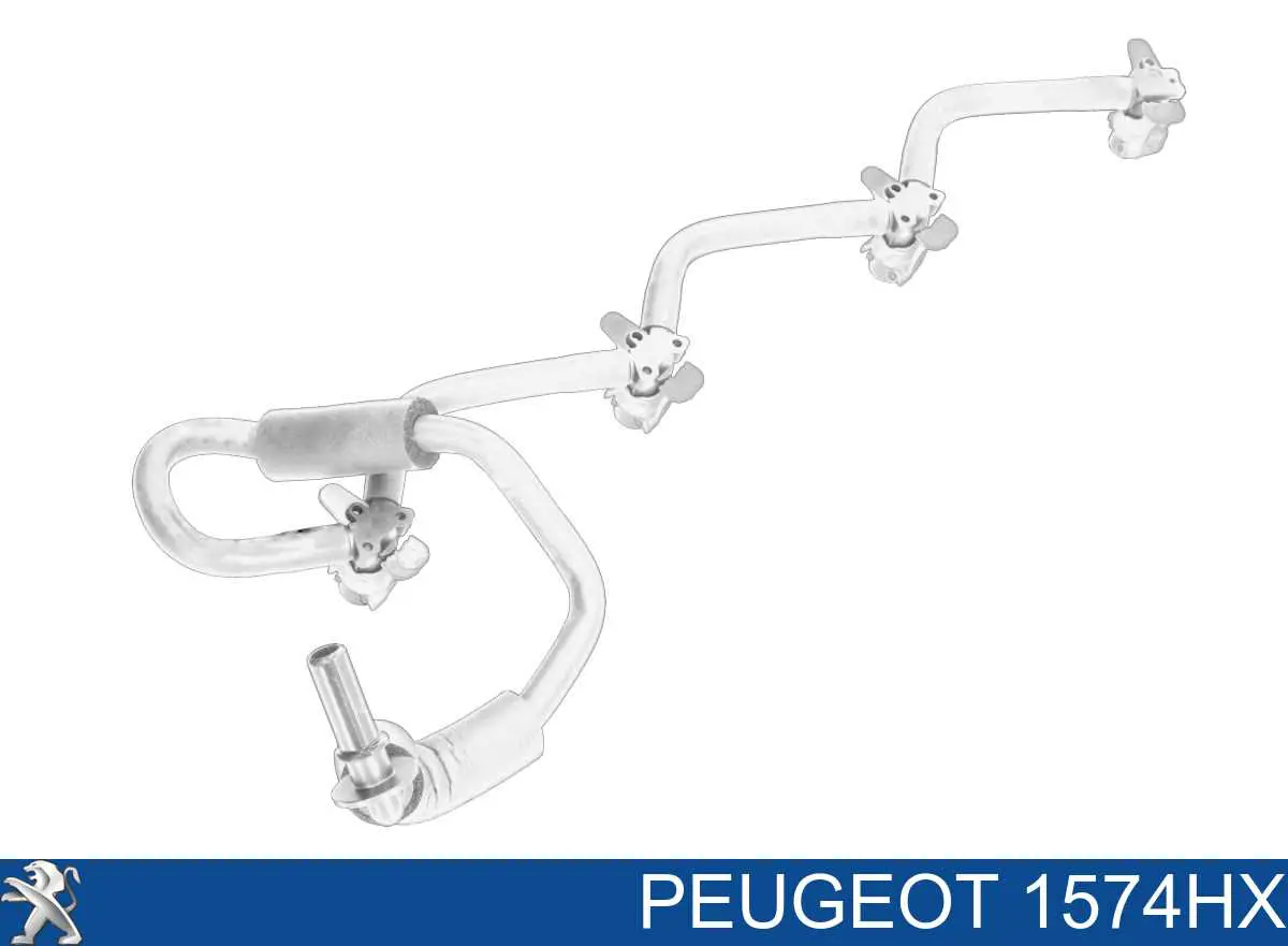 Tubo de combustível, inverso desde os injetores Peugeot/Citroen 1574HX preço, a partir de 33,74 USD